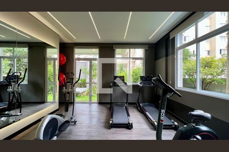 Studio à venda com 26m², 1 quarto e sem vagaAcademia