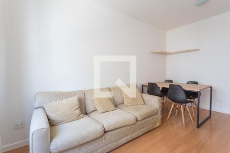 Sala de apartamento para alugar com 1 quarto, 40m² em Moema, São Paulo
