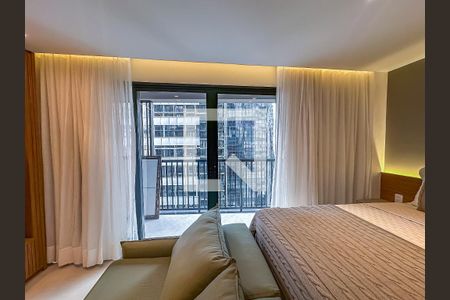 Studio à venda com 42m², 1 quarto e sem vagaSala/Quarto