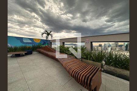 Studio à venda com 42m², 1 quarto e sem vagaTerraço