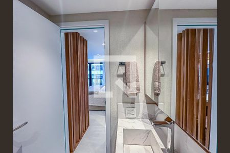 Studio à venda com 42m², 1 quarto e sem vagaBanheiro