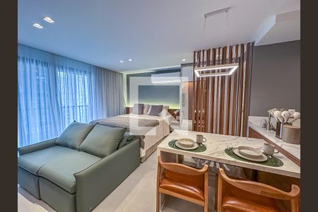 Sala/Quarto de kitnet/studio para alugar com 1 quarto, 42m² em Centro, Rio de Janeiro