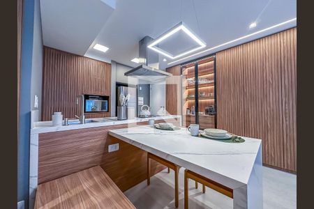 Studio à venda com 42m², 1 quarto e sem vagaCozinha