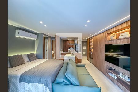 Studio à venda com 42m², 1 quarto e sem vagaSala/Quarto