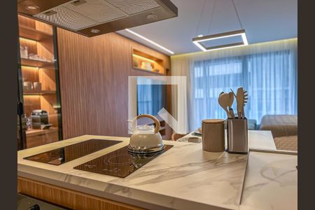 Studio à venda com 42m², 1 quarto e sem vagaCozinha