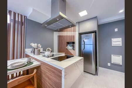Studio à venda com 42m², 1 quarto e sem vagaCozinha