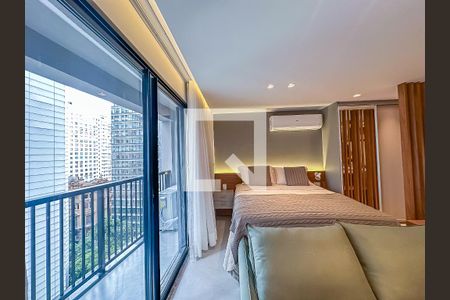 Studio à venda com 42m², 1 quarto e sem vagaVaranda