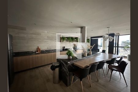 Studio à venda com 42m², 1 quarto e sem vagaÁrea gourmet