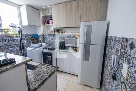 Cozinha de apartamento à venda com 2 quartos, 48m² em Bandeirantes (pampulha), Belo Horizonte