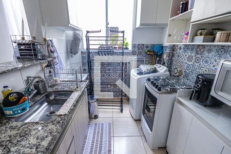 Cozinha de apartamento à venda com 2 quartos, 48m² em Bandeirantes (pampulha), Belo Horizonte