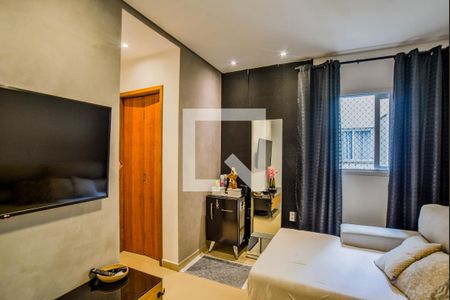Sala de apartamento para alugar com 2 quartos, 100m² em Vila Bastos, Santo André
