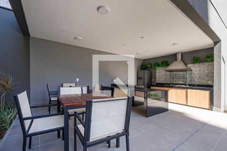 Studio à venda com 27m², 1 quarto e sem vagaChurrasqueira