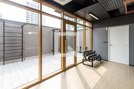 Apartamento à venda com 27m², 1 quarto e sem vaga Apartamento à venda com 27m², 1 quarto e sem vagaAcademia