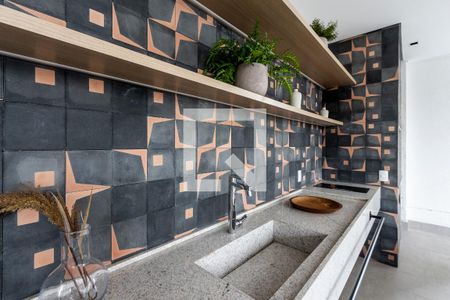 Apartamento à venda com 27m², 1 quarto e sem vaga Apartamento à venda com 27m², 1 quarto e sem vagaChurrasqueira