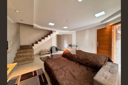 Sala de casa à venda com 3 quartos, 266m² em Vila Guaraciaba, Santo André