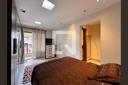 Suíte de casa à venda com 3 quartos, 266m² em Vila Guaraciaba, Santo André