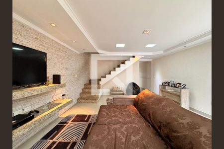 Sala de casa à venda com 3 quartos, 266m² em Vila Guaraciaba, Santo André