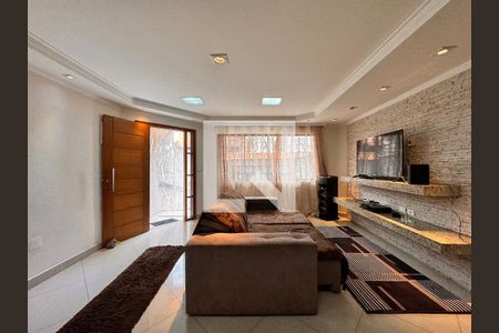 Sala de casa à venda com 3 quartos, 266m² em Vila Guaraciaba, Santo André