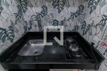 Cozinha  de kitnet/studio à venda com 1 quarto, 17m² em Copacabana, Rio de Janeiro