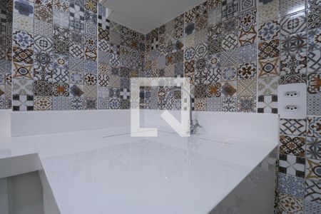 Apartamento à venda com 34m², 2 quartos e sem vagaDetalhe Cozinha e Área de Serviço