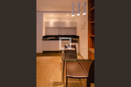 Cozinha de kitnet/studio à venda com 1 quarto, 34m² em Estoril, Belo Horizonte