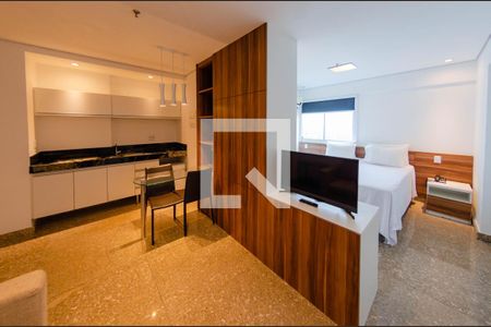 Sala de kitnet/studio à venda com 1 quarto, 34m² em Estoril, Belo Horizonte