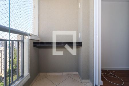 Varanda da Sala de apartamento à venda com 2 quartos, 55m² em Vila Andrade, São Paulo