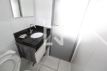 Banheiro Social de apartamento para alugar com 2 quartos, 45m² em Shopping Park, Uberlândia