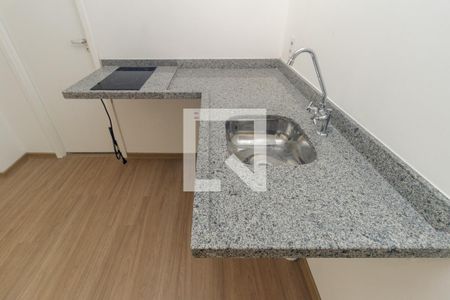 Cozinha de kitnet/studio à venda com 1 quarto, 26m² em Vila Buarque, São Paulo