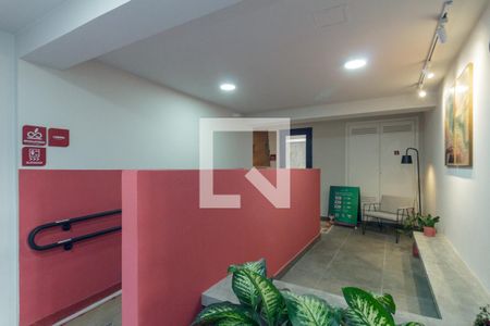 Studio à venda com 26m², 1 quarto e sem vaga Studio à venda com 26m², 1 quarto e sem vagaÁrea comum - Hall Social