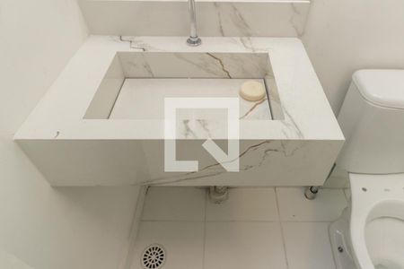 Banheiro de kitnet/studio à venda com 1 quarto, 26m² em Vila Buarque, São Paulo