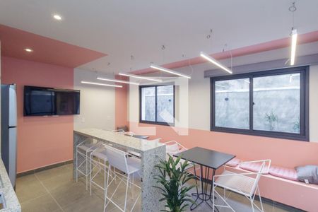 Studio à venda com 26m², 1 quarto e sem vaga Studio à venda com 26m², 1 quarto e sem vagaÁrea comum - Salão de festas