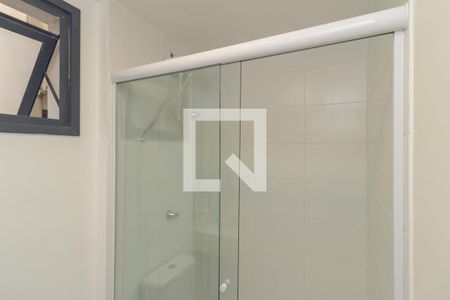 Banheiro de kitnet/studio à venda com 1 quarto, 26m² em Vila Buarque, São Paulo