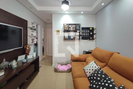 Sala de apartamento à venda com 2 quartos, 73m² em Jardim Ipaussurama, Campinas