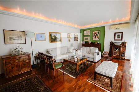 Sala de apartamento à venda com 4 quartos, 159m² em Tijuca, Rio de Janeiro