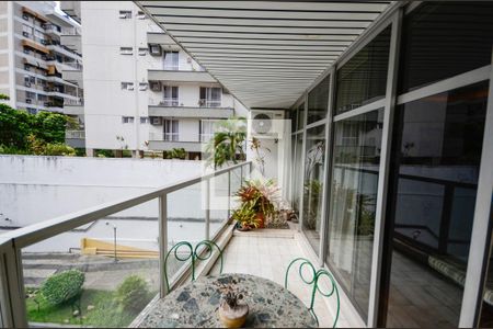 Varanda da Sala de apartamento à venda com 4 quartos, 159m² em Tijuca, Rio de Janeiro