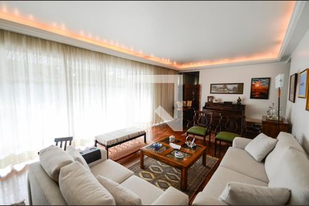 Sala de apartamento à venda com 4 quartos, 159m² em Tijuca, Rio de Janeiro
