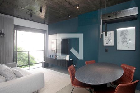 Apartamento à venda com 74m², 2 quartos e 2 vagasSala
