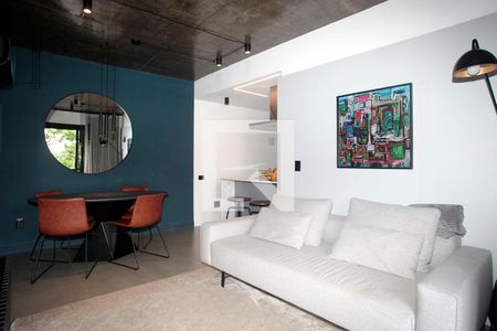 Apartamento à venda com 74m², 2 quartos e 2 vagasSala