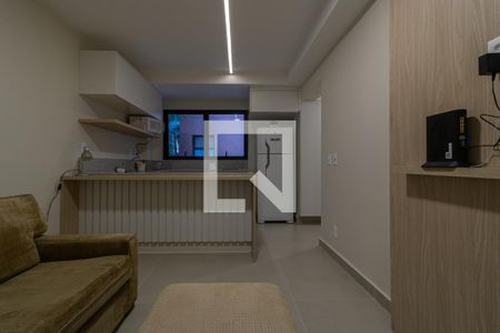 Sala de apartamento à venda com 1 quarto, 35m² em Itaim Bibi, São Paulo