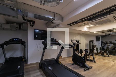 Apartamento à venda com 35m², 1 quarto e sem vaga Apartamento à venda com 35m², 1 quarto e sem vagaÁrea comum - Academia