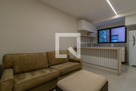 Sala de apartamento à venda com 1 quarto, 35m² em Itaim Bibi, São Paulo
