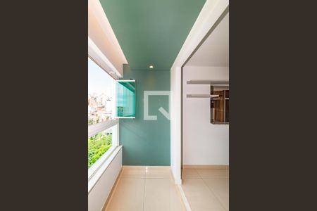 Varanda de apartamento à venda com 2 quartos, 69m² em Buritis, Belo Horizonte