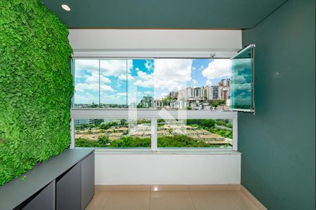 Varanda de apartamento à venda com 2 quartos, 69m² em Buritis, Belo Horizonte