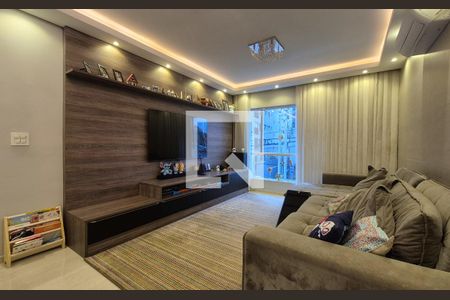 Sala de casa à venda com 3 quartos, 150m² em Vila Bastos, Santo André