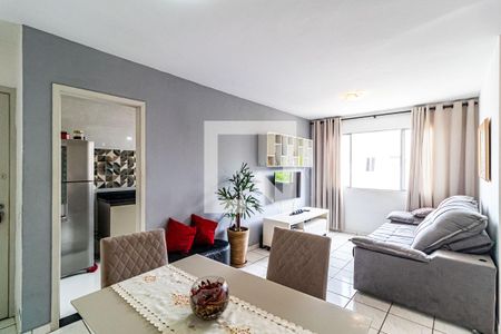 Sala de apartamento à venda com 2 quartos, 57m² em Jardim Ester, São Paulo