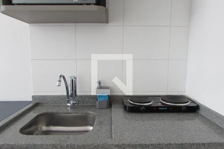 Cozinha de apartamento para alugar com 1 quarto, 24m² em Butantã, São Paulo