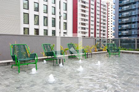 Studio para alugar com 39m², 1 quarto e 1 vaga Studio para alugar com 39m², 1 quarto e 1 vagaÁrea comum - Piscina