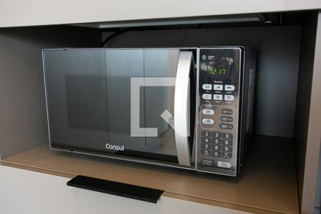 Studio para alugar com 39m², 1 quarto e 1 vaga Studio para alugar com 39m², 1 quarto e 1 vagaCozinha - Microondas