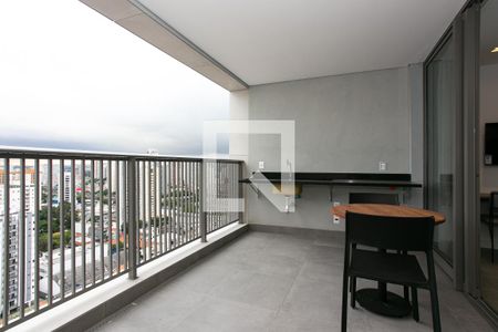 Studio para alugar com 39m², 1 quarto e 1 vaga Studio para alugar com 39m², 1 quarto e 1 vagaVaranda
